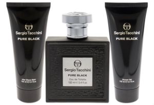 Sergio Tacchini Pure Black Gift Set
